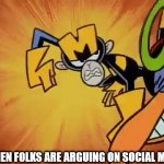 Trools vs. You | WHEN FOLKS ARE ARGUING ON SOCIAL MEDIA | image tagged in gifs,memes | made w/ Imgflip video-to-gif maker