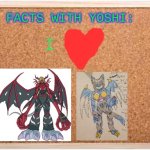 Yoshi loves VenomMyotismon and KaiNatramon as a couple | I | image tagged in fun facts with yoshi,digimon,anime | made w/ Imgflip meme maker