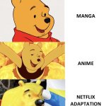 Manga anime Netflix adaptation