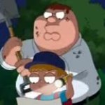 Peter Griffin Shovel GIF Template