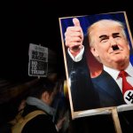 Trump & his mentor, Hitler_democracy,constitution,authoritaria