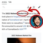 Market fire