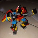 frustrated lego robot