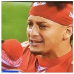 Mahomes crying