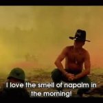 napalm smell GIF Template