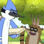 Now I'm Hungry | image tagged in dude pizza fixes everything,regular show,pizza,memes | made w/ Imgflip meme maker