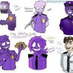 purple guy template