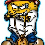 Gangster Spongebob
