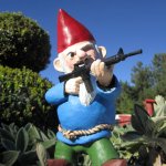 Gnome With a Colt M16A3