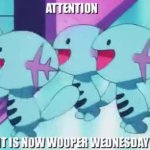 wooper wednesday GIF Template