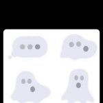 typing to ghost