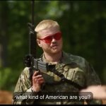 what kind of American are you? meme