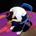 Shinji in Chair