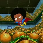 Now I Want A Burger | image tagged in super rallo,rallo tubbs,the cleveland show,spongebob squarepants,krabby patty,memes | made w/ Imgflip meme maker