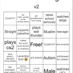 Tomislav's bingo template v2 meme