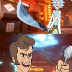 The Doctor vs Rick Sanchez