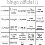 I-make-funny-memes bingo meme