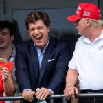 Trump, Tucker, and MTG have a laugh