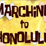 Marching to Honolulu title card