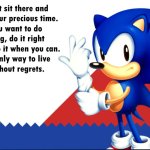 Sit die sonic