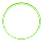 green circle border outline glowy