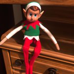 Angry elf on the shelf