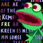 Kermit the frog saying all of the swear words