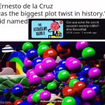 TedEd | "Ernesto de la Cruz was the biggest plot twist in history."
Kid named | image tagged in gifs,ted | made w/ Imgflip video-to-gif maker