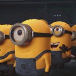 excited minion
