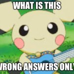 Why is this pichu