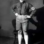 hitler in shorts