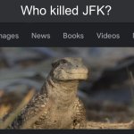 Fake search | Who killed JFK? | image tagged in fake search,prehistoric planet,jfk,memes,meme,shitpost | made w/ Imgflip meme maker
