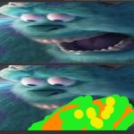 Sully barfing template