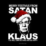 Satan Klaus meme