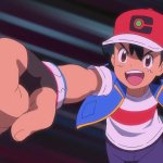 Ash Ketchum Clenched Fist