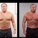 Alex Jones Before and After