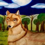 Wolf drawing | image tagged in drawing,art,wolf,werewolf,furry,animals | made w/ Imgflip meme maker