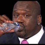 shaq drinking