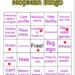 Bingo | image tagged in mopman bingo | made w/ Imgflip meme maker