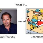What if Jon Lovitz voiced King/Pretentious Smurf? | image tagged in what if this actor or actress voiced this character,jon lovitz,the smurfs,king smurf,comics,bd | made w/ Imgflip meme maker