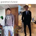grandma’s funeral