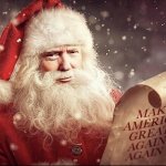 Trump Santa template