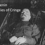 Lenin dies of CRINGE meme