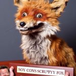 Taxidermy gone wrong fox 2