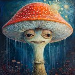 stoned mushroom
