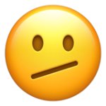 Face with Diagonal Mouth