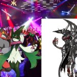 Incineroar and Friends having fun in a dance club | image tagged in dance club,crossover,pokemon,digimon,anime | made w/ Imgflip meme maker