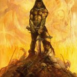 Conan the Adventurer by Frazetts