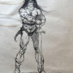 Conan the Barbarian drawing