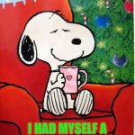 Merry Christmas | MERRY CHRISTMAS
TO YOU; I HAD MYSELF A DOGGONE GOOD TIME
(  I HOPE U DID TOO  ) | image tagged in snoopy christmas | made w/ Imgflip meme maker